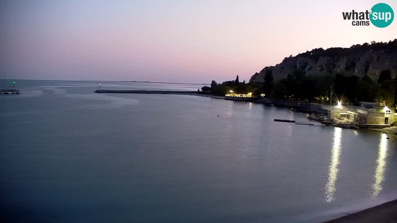 Webcam Sistiana – Blick auf Marina und Bucht