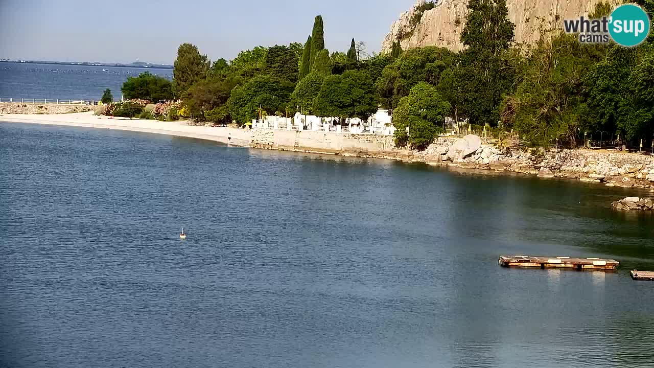 Webcam Sistiana – Vue sur la marina et la baie