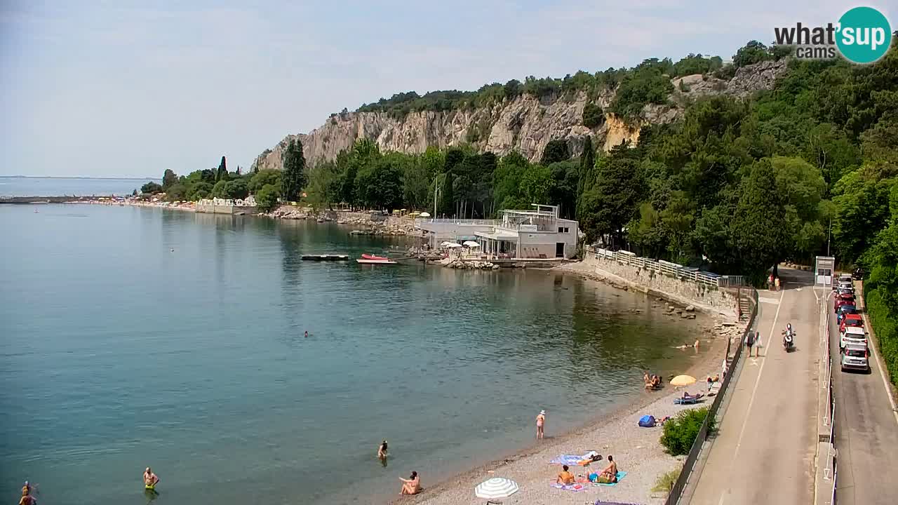 Webcam Sistiana – Blick auf Marina und Bucht