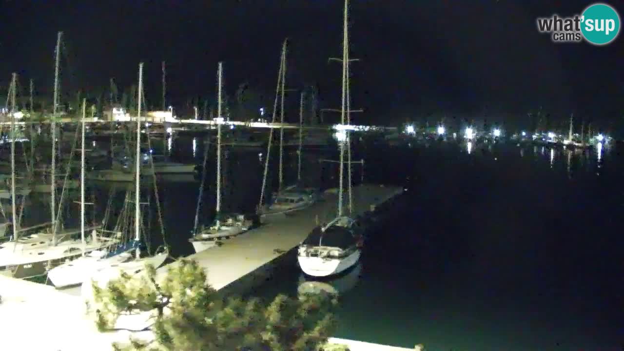 Webcam Sistiana – Vue sur la marina et la baie