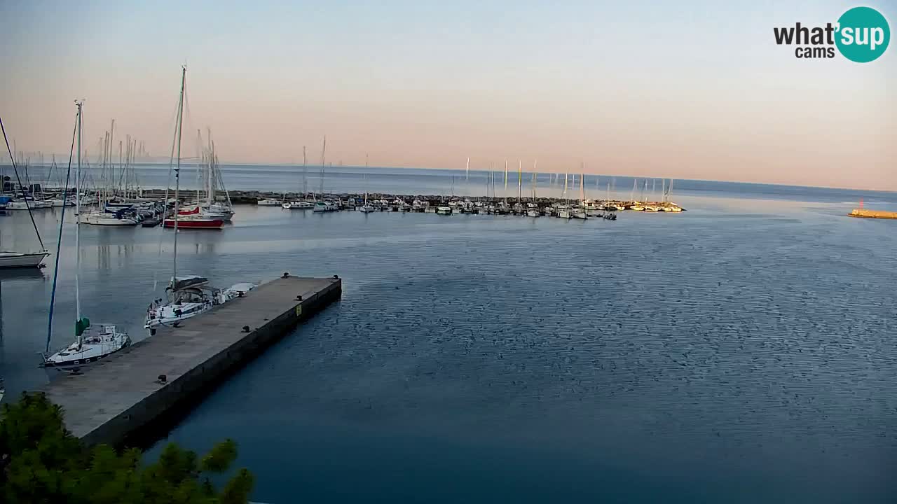 Webcam Sistiana – Vista sulla marina e sulla baia