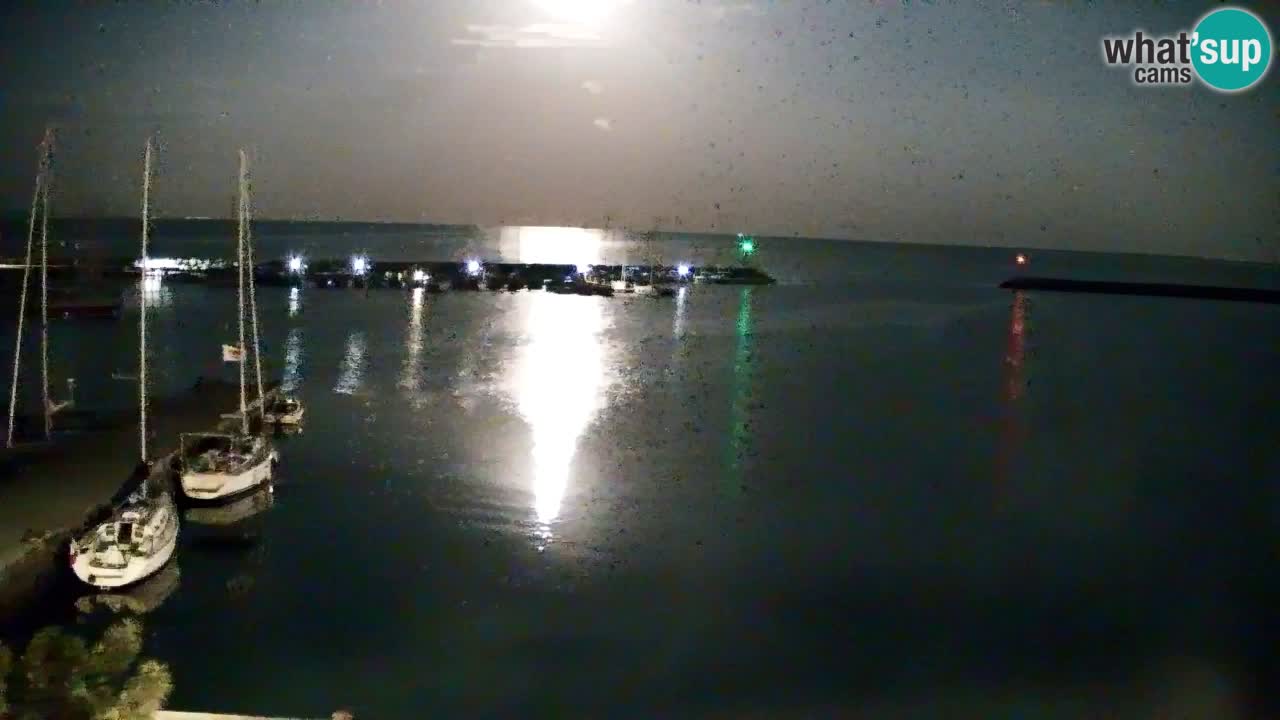 Webcam Sistiana – Vista sobre la marina y la bahía