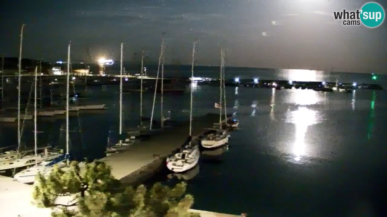Webcam Sistiana – Blick auf Marina und Bucht