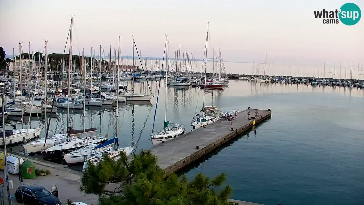 Webcam Sistiana – Blick auf Marina und Bucht