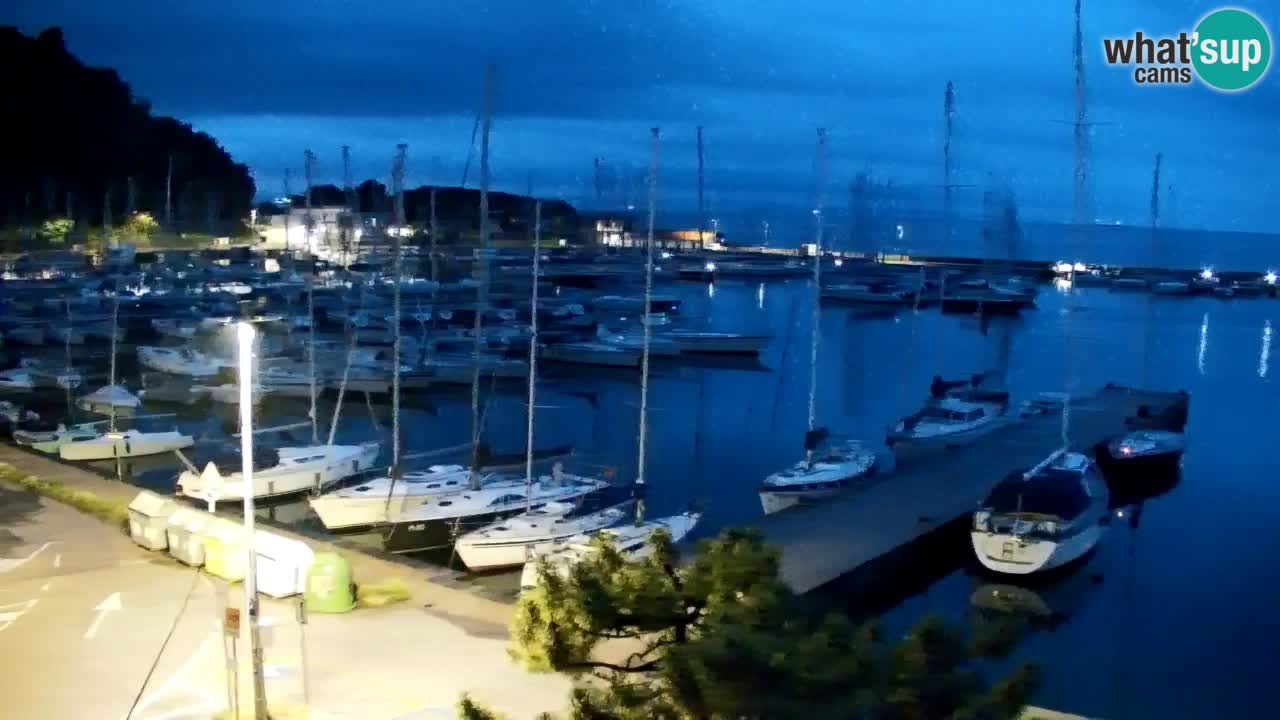 Spletna kamera Sesljan (Sistiana) – Pogled na marino in zaliv