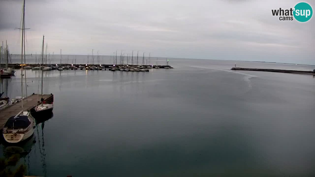 Webcam Sistiana – Vue sur la marina et la baie
