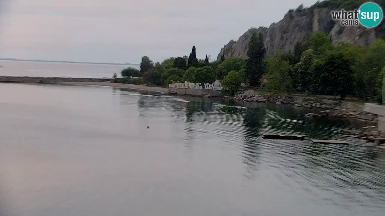 Webcam Sistiana – Blick auf Marina und Bucht