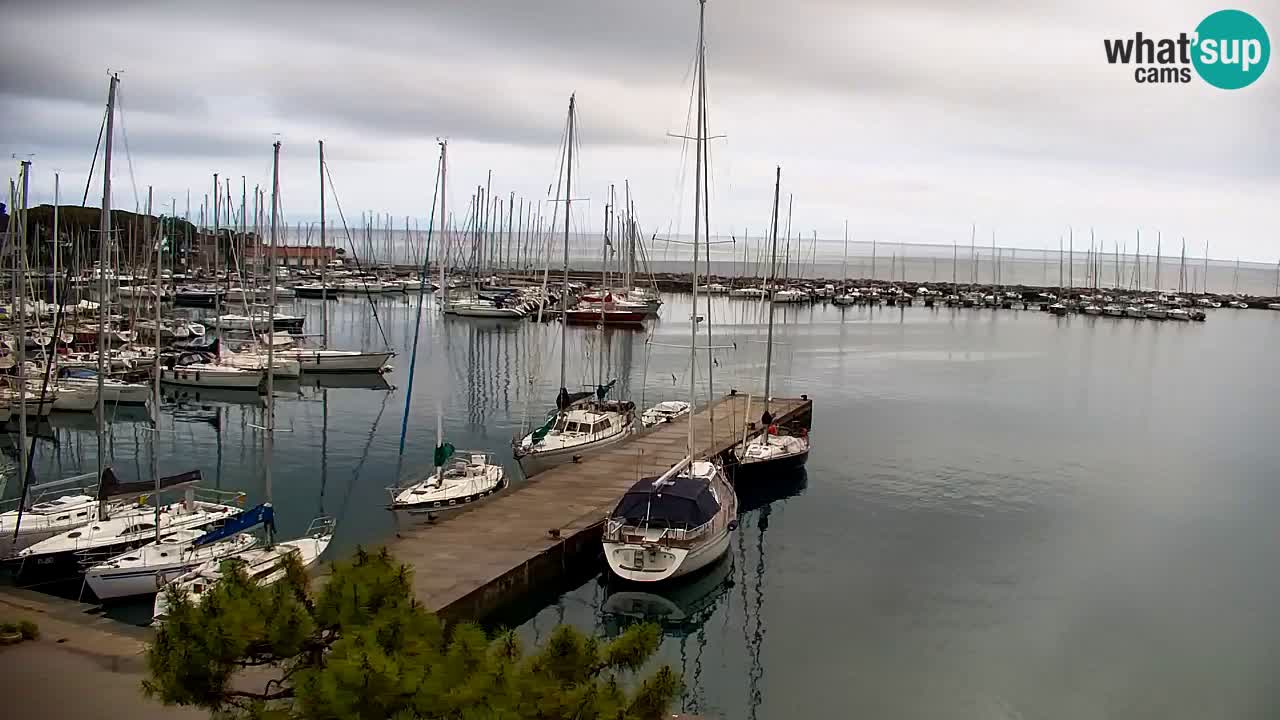 Webcam Sistiana – Blick auf Marina und Bucht