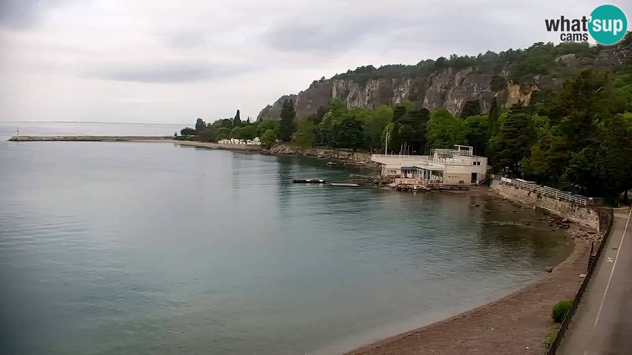Webcam Sistiana – Blick auf Marina und Bucht