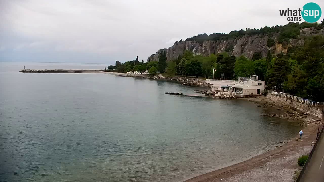 Webcam Sistiana – Blick auf Marina und Bucht