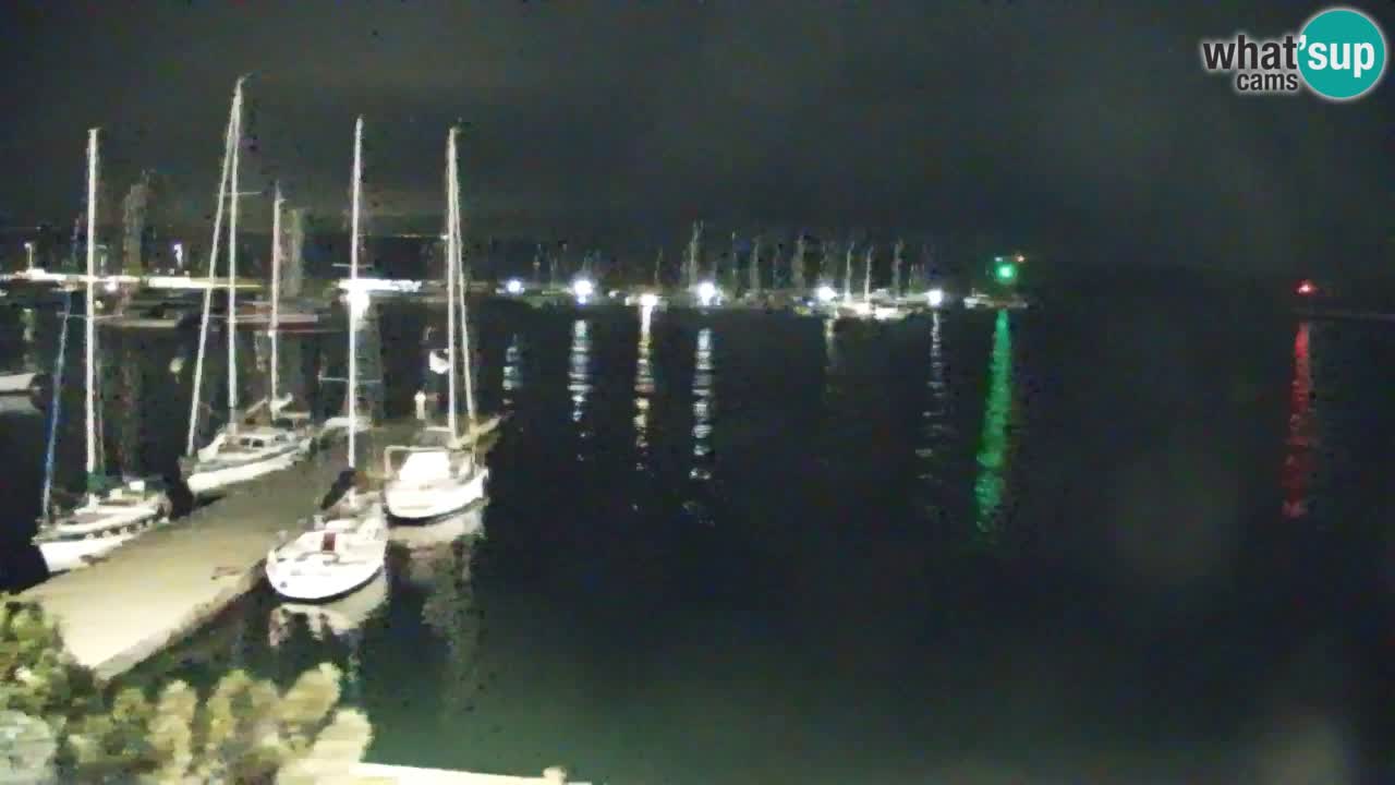 Webcam Sistiana – Pogled na marinu i zaljev