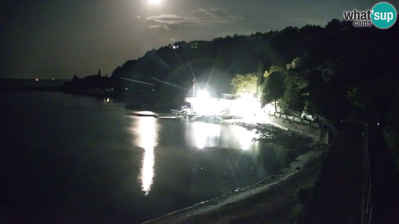 Webcam Sistiana – Vista sulla marina e sulla baia