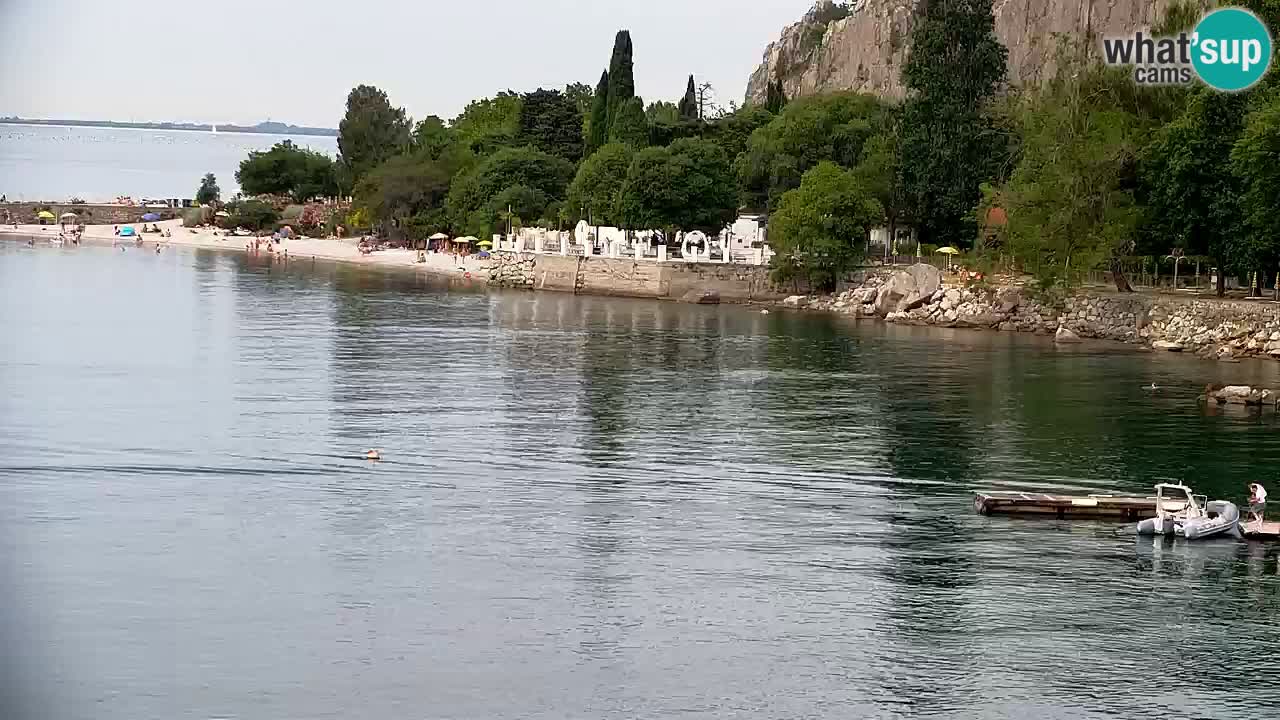 Webcam Sistiana – Vue sur la marina et la baie