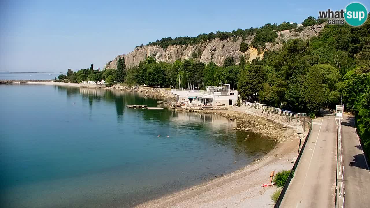 Webcam Sistiana – Blick auf Marina und Bucht