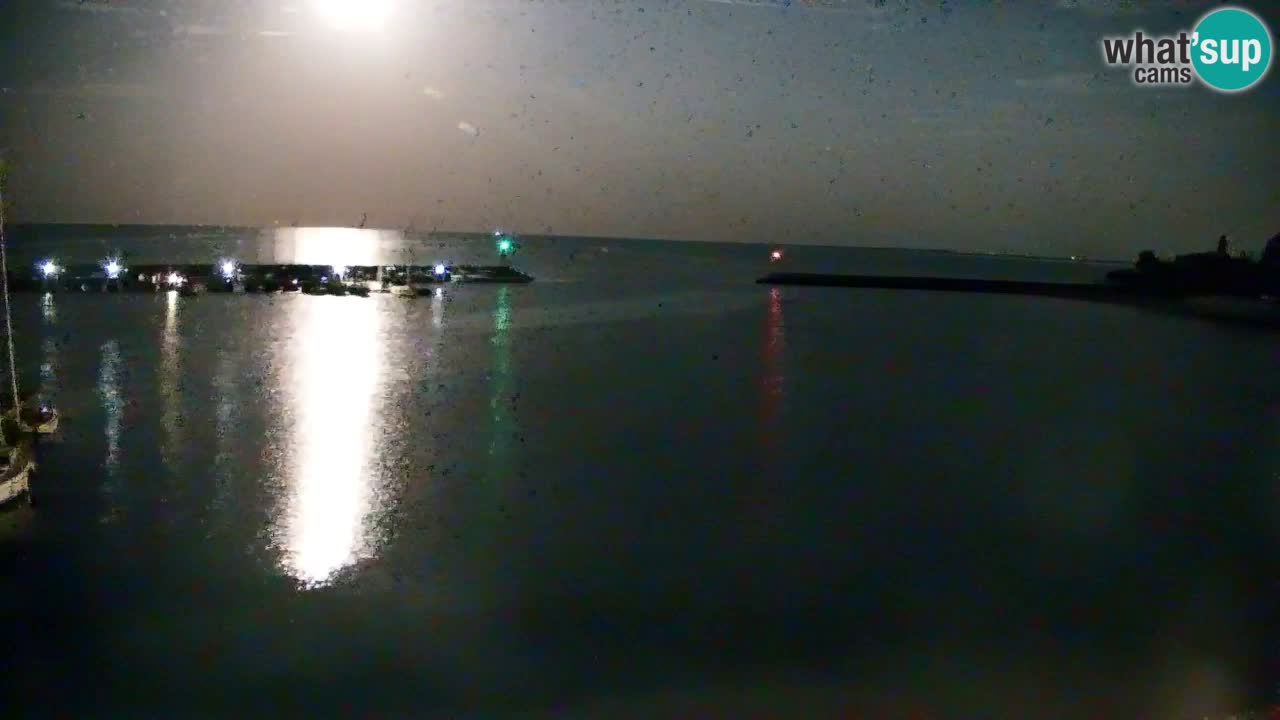 Webcam Sistiana – Vue sur la marina et la baie