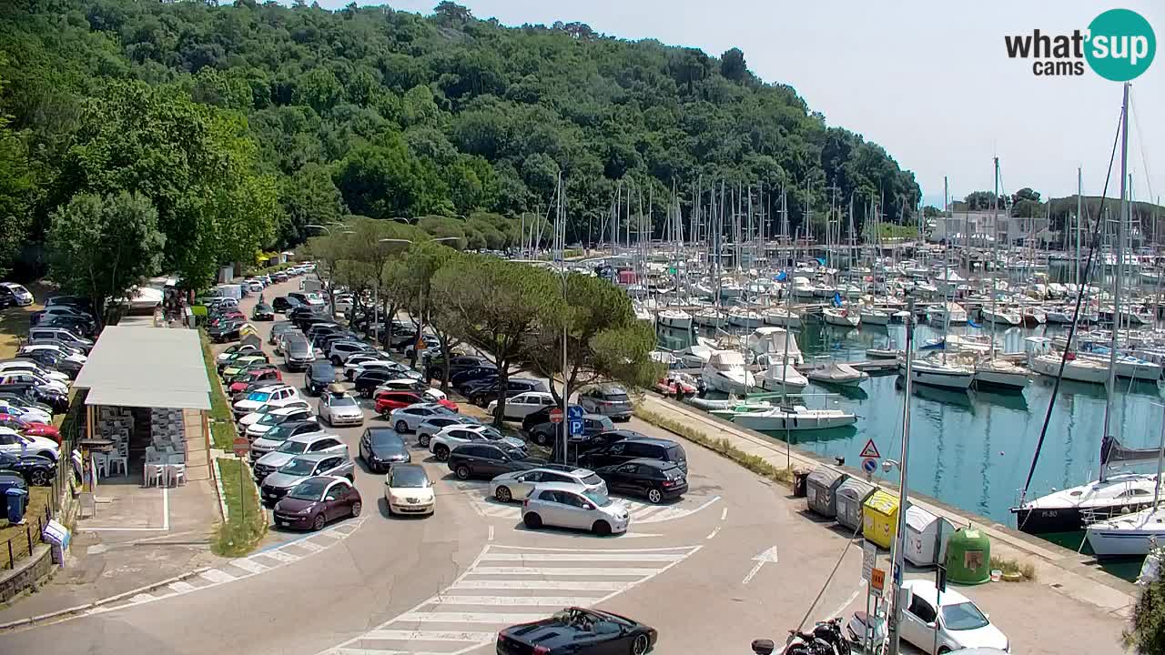 Webcam Sistiana – Vista sulla marina e sulla baia
