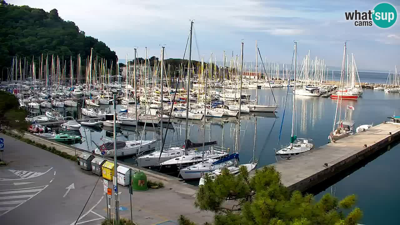 Webcam Sistiana – Vista sulla marina e sulla baia
