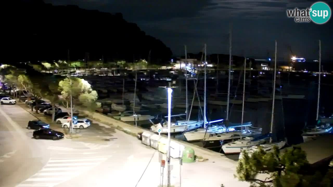 Webcam Sistiana – Pogled na marinu i zaljev