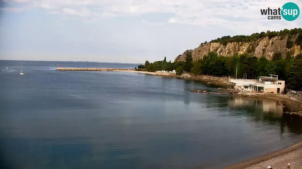 Webcam Sistiana – Blick auf Marina und Bucht