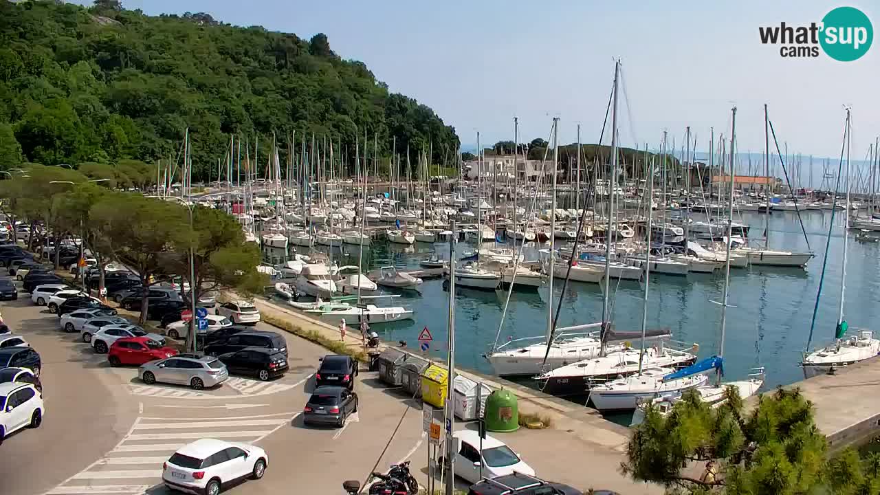 Webcam Sistiana – Vista sulla marina e sulla baia