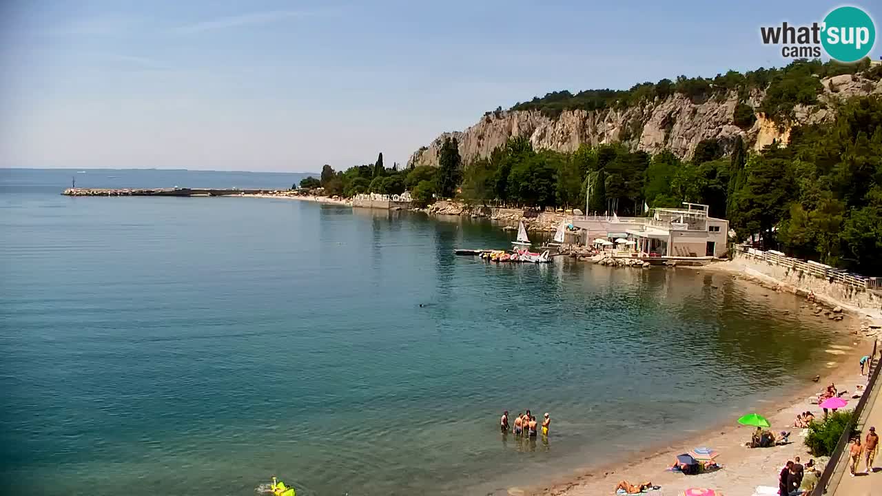 Webcam Sistiana – Blick auf Marina und Bucht