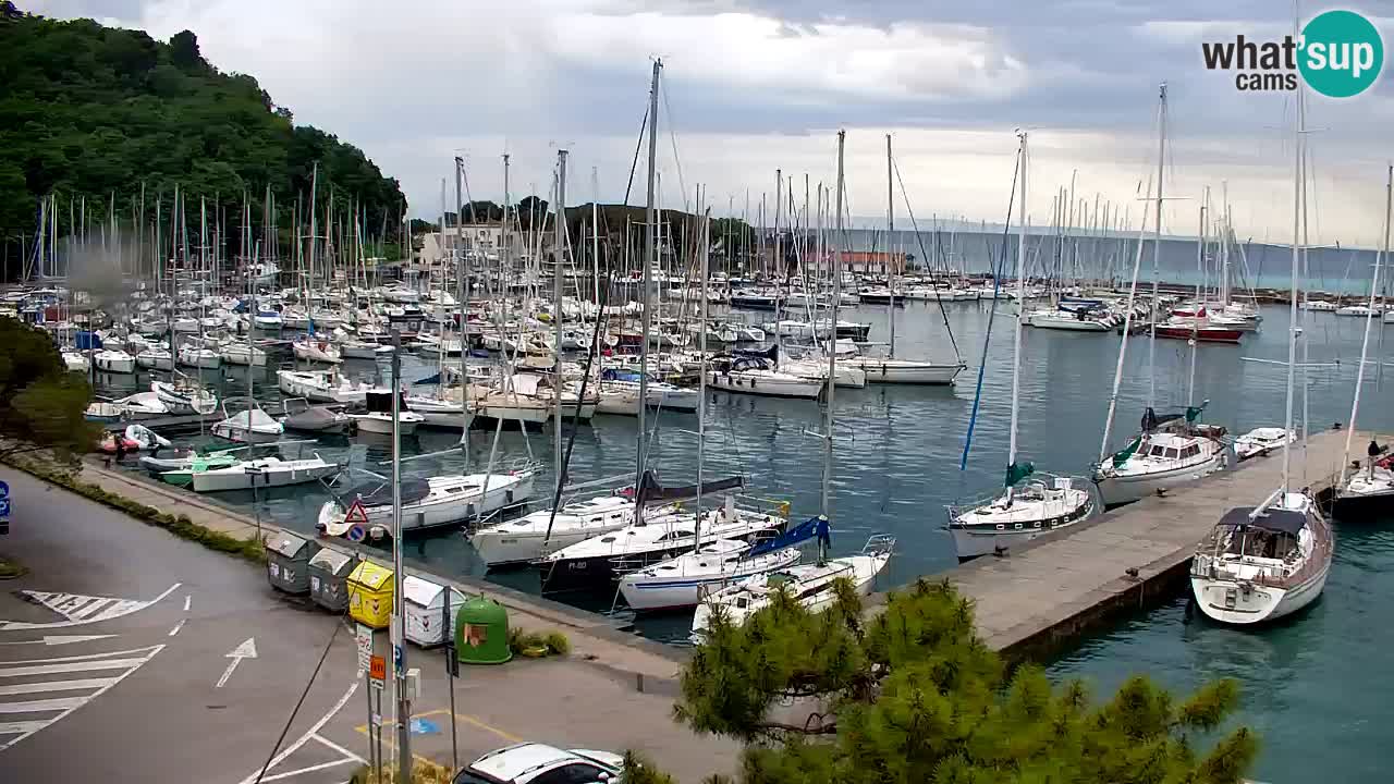 Webcam Sistiana – Vista sulla marina e sulla baia