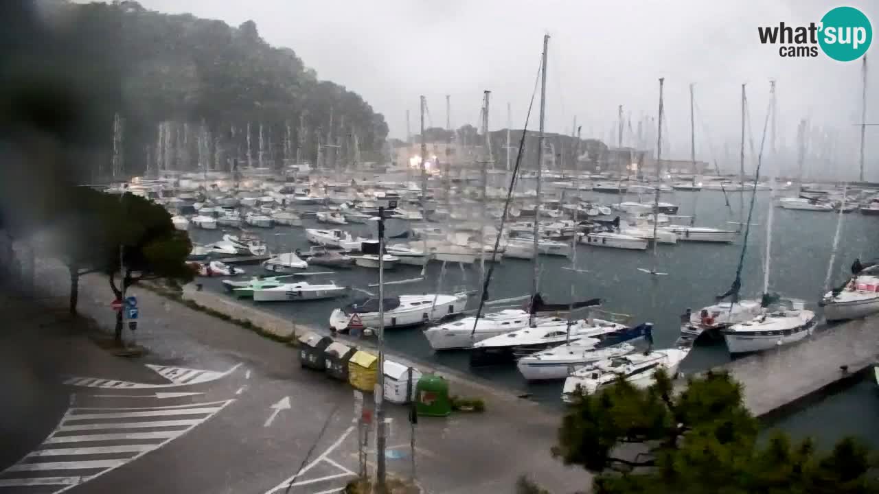 Webcam Sistiana – Pogled na marinu i zaljev