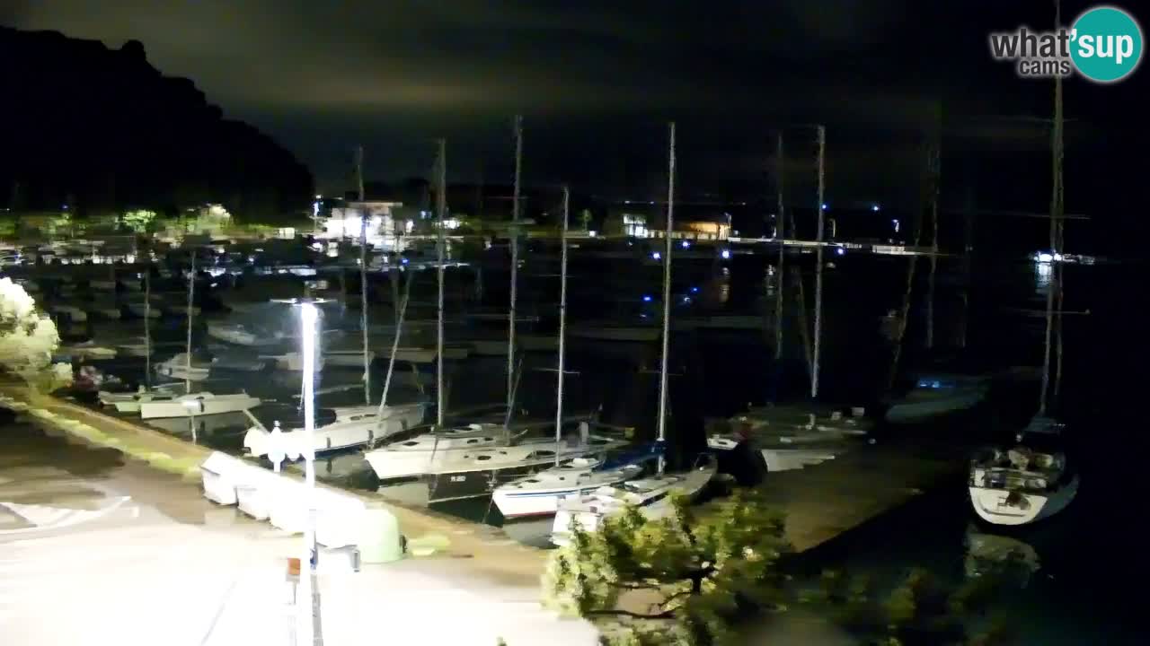 Webcam Sistiana – Pogled na marinu i zaljev