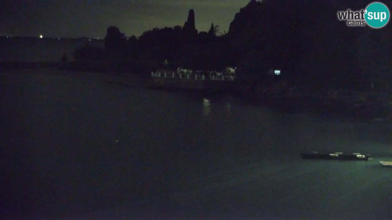 Webcam Sistiana – Vista sobre la marina y la bahía
