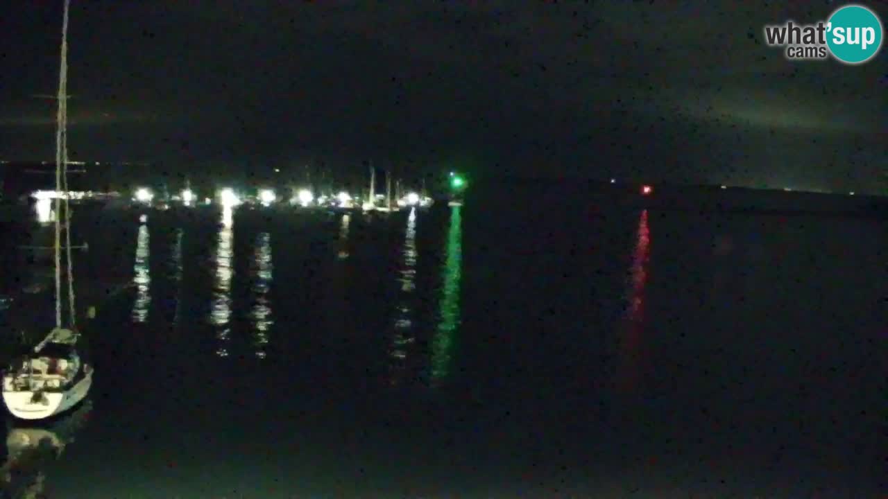 Webcam Sistiana – Vista sobre la marina y la bahía