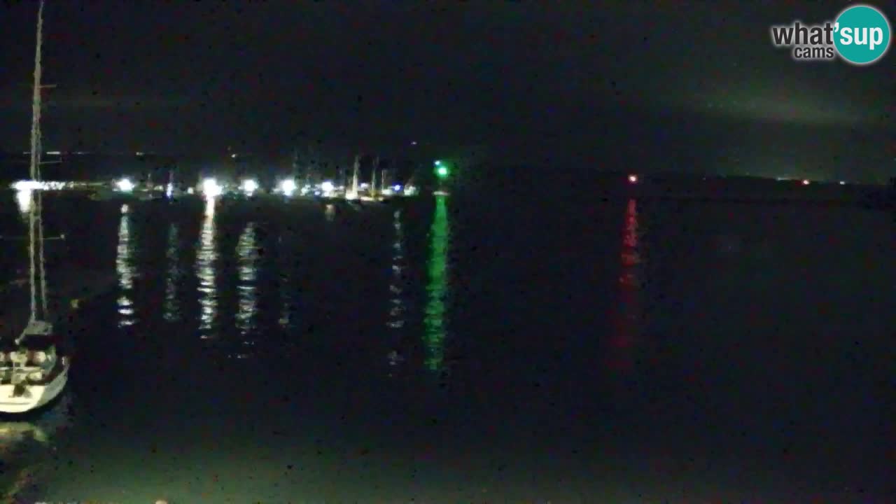 Webcam Sistiana – Blick auf Marina und Bucht