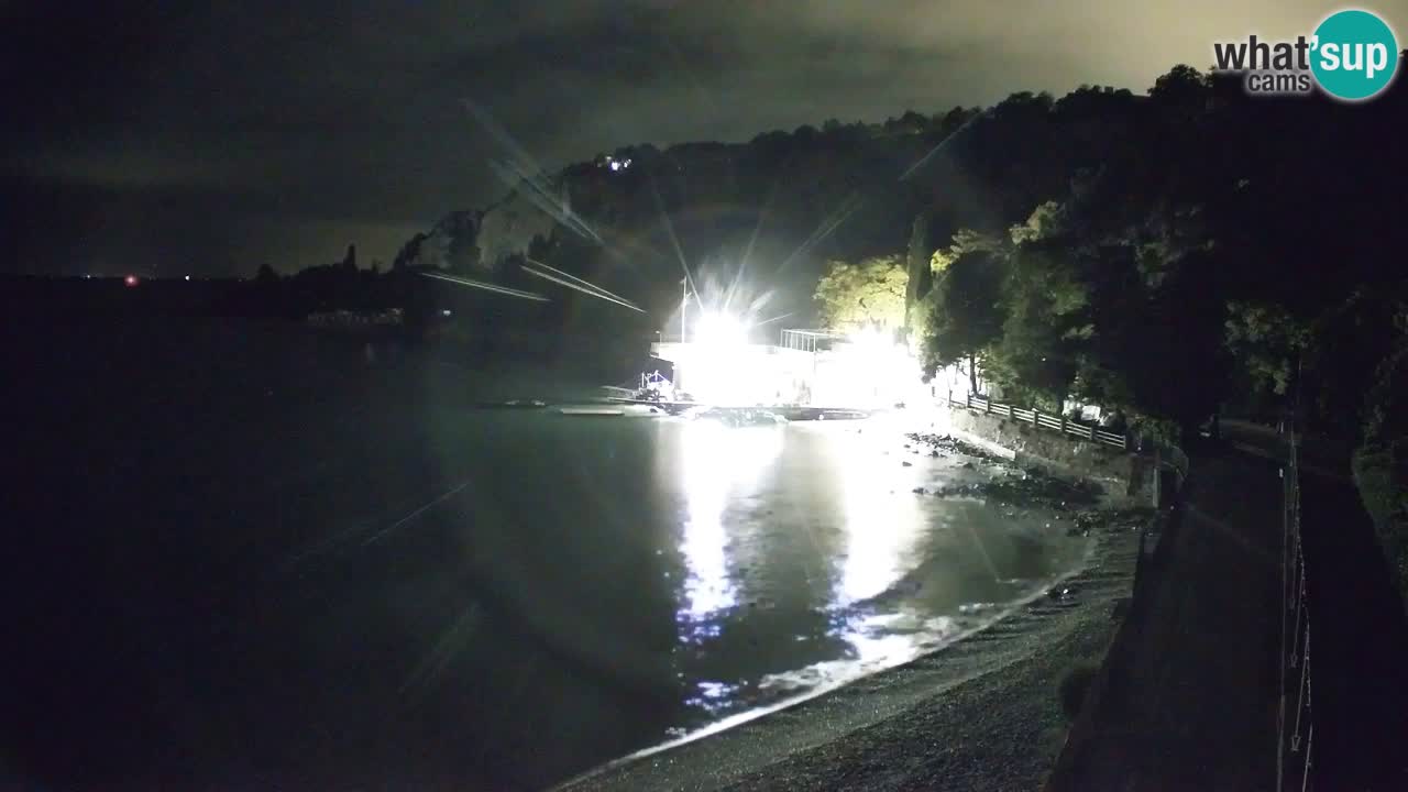 Webcam Sistiana – Vue sur la marina et la baie