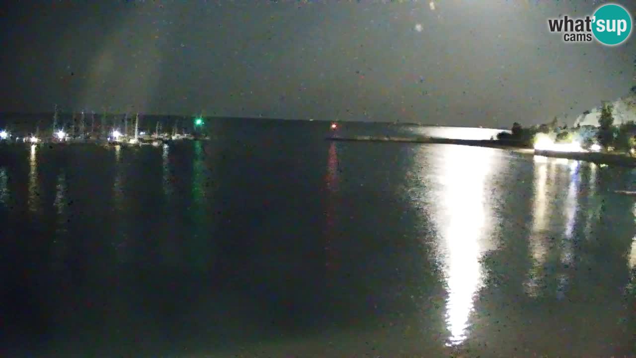 Webcam Sistiana – Blick auf Marina und Bucht