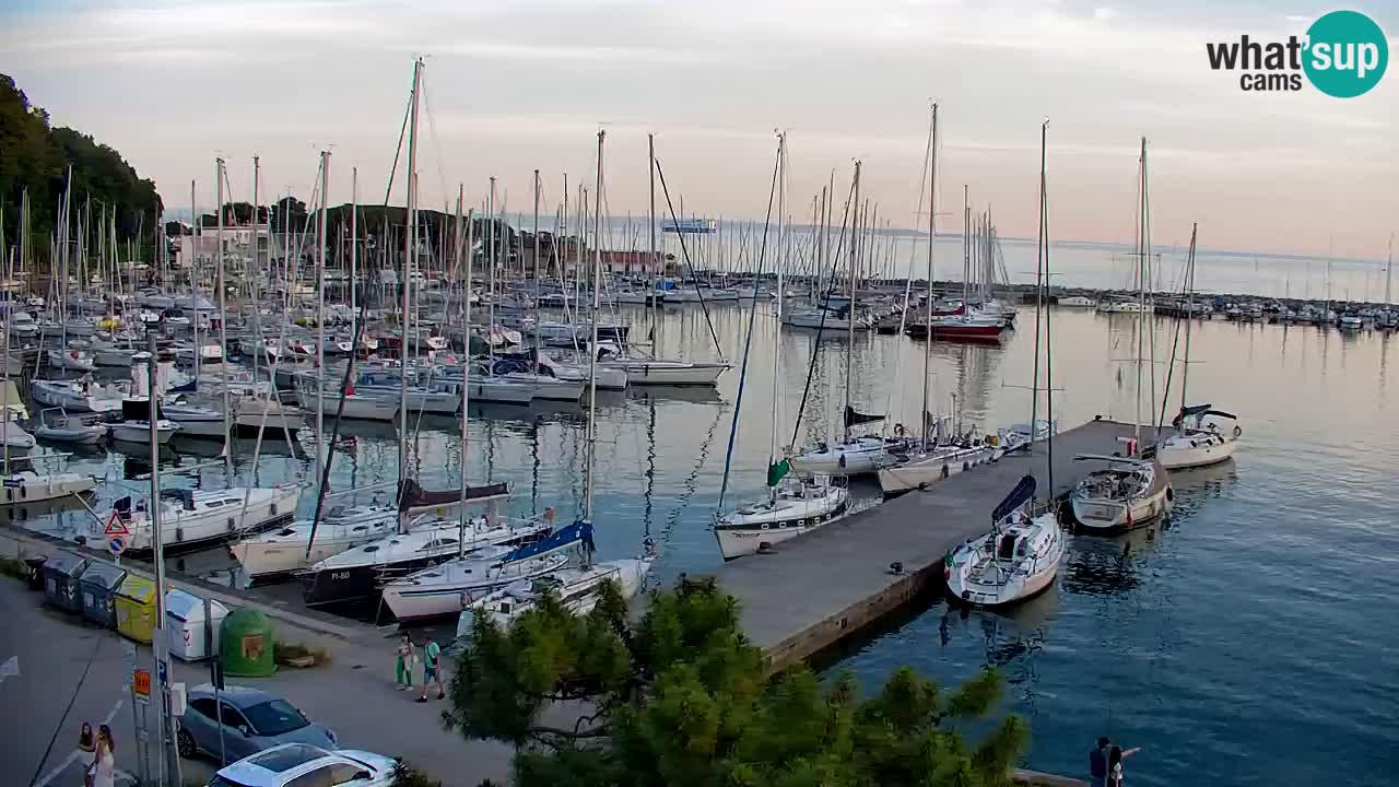 Webcam Sistiana – Vista sulla marina e sulla baia