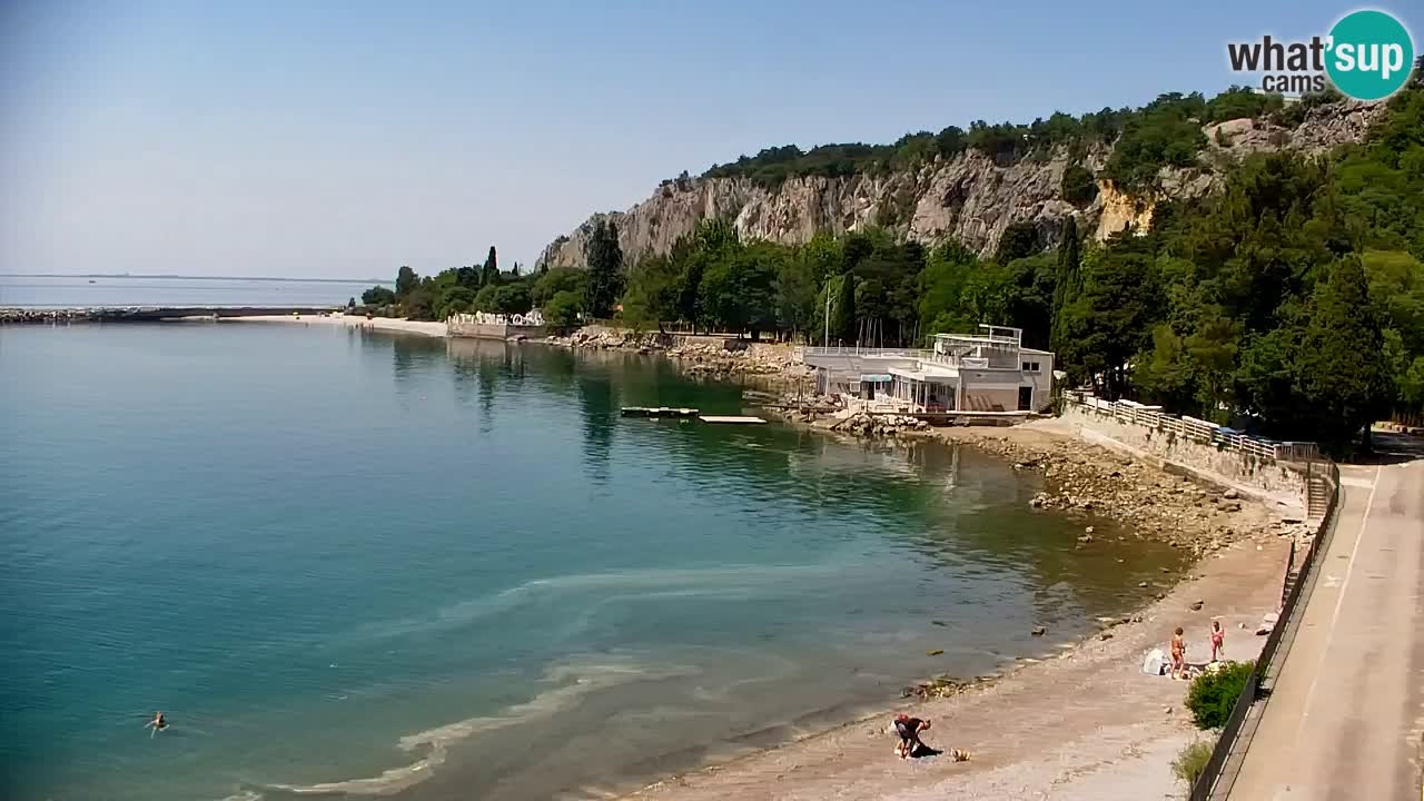 Webcam Sistiana – Blick auf Marina und Bucht