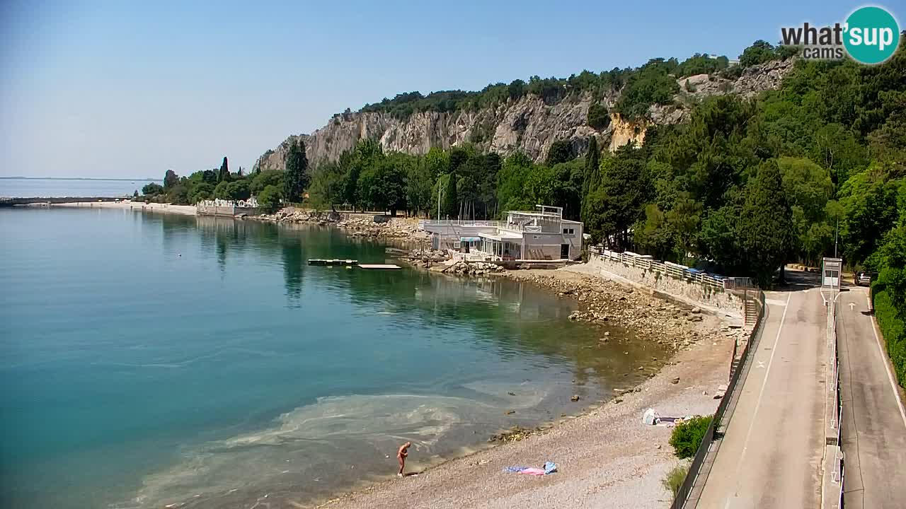 Webcam Sistiana – Vista sulla marina e sulla baia