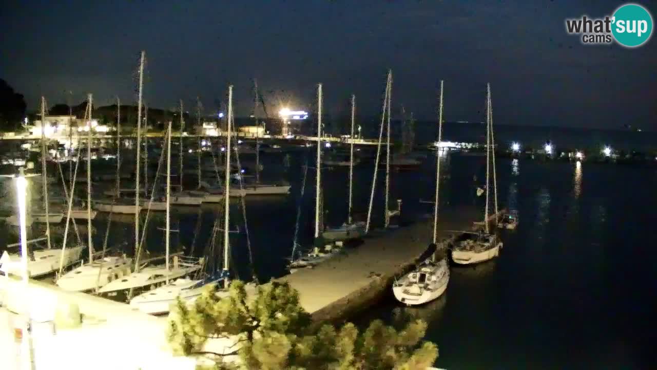 Spletna kamera Sesljan (Sistiana) – Pogled na marino in zaliv