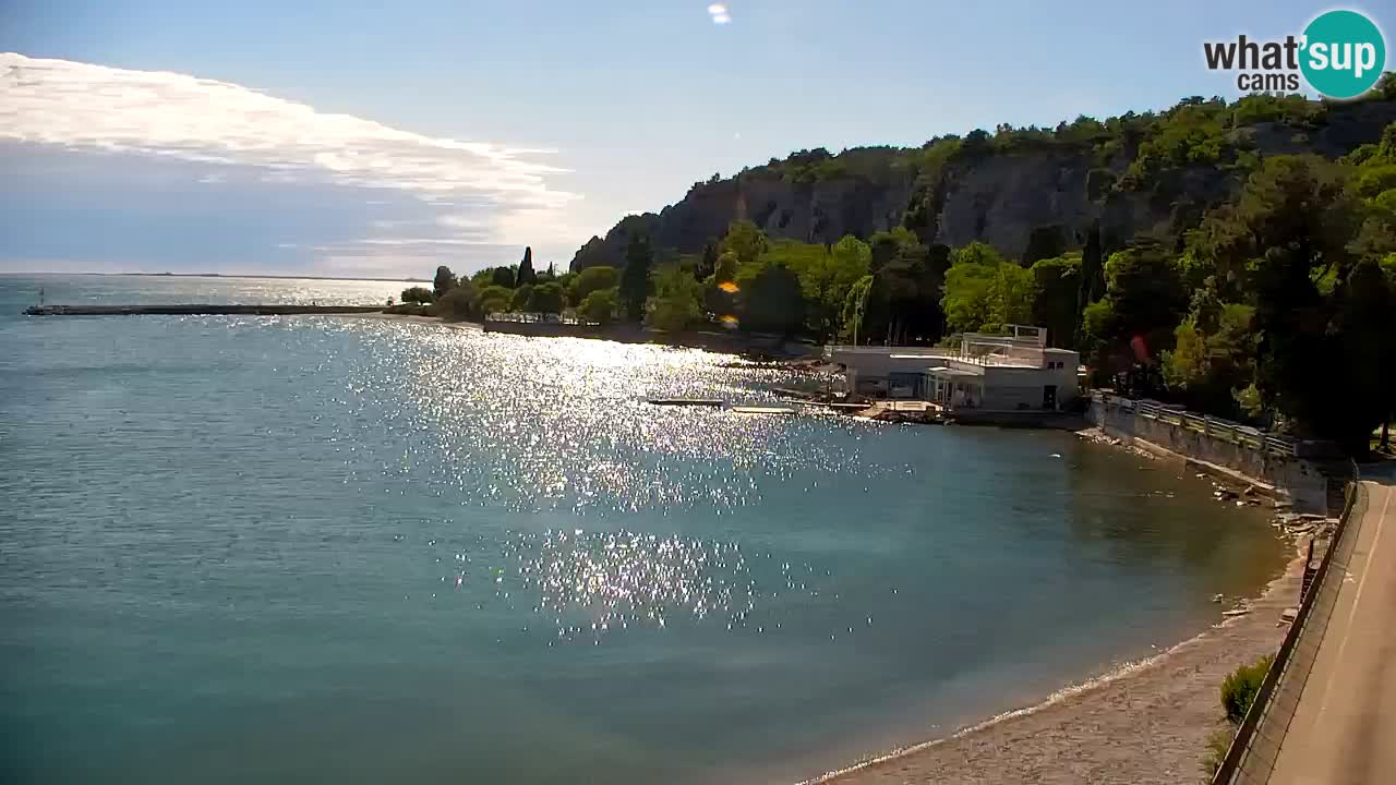 Webcam Sistiana – Blick auf Marina und Bucht