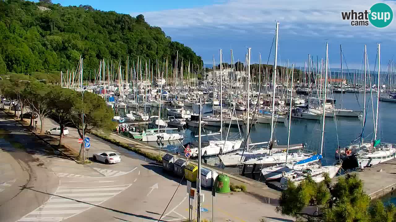 Webcam Sistiana – Vista sulla marina e sulla baia
