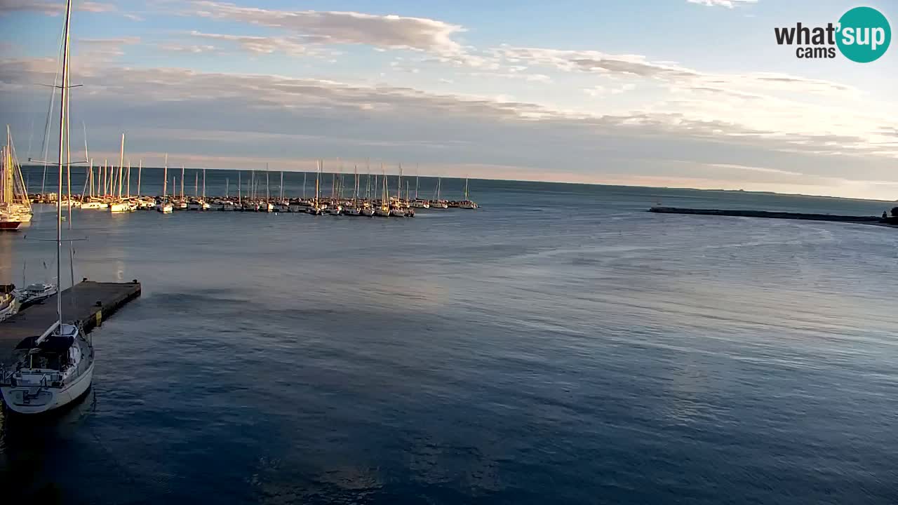 Webcam Sistiana – Blick auf Marina und Bucht