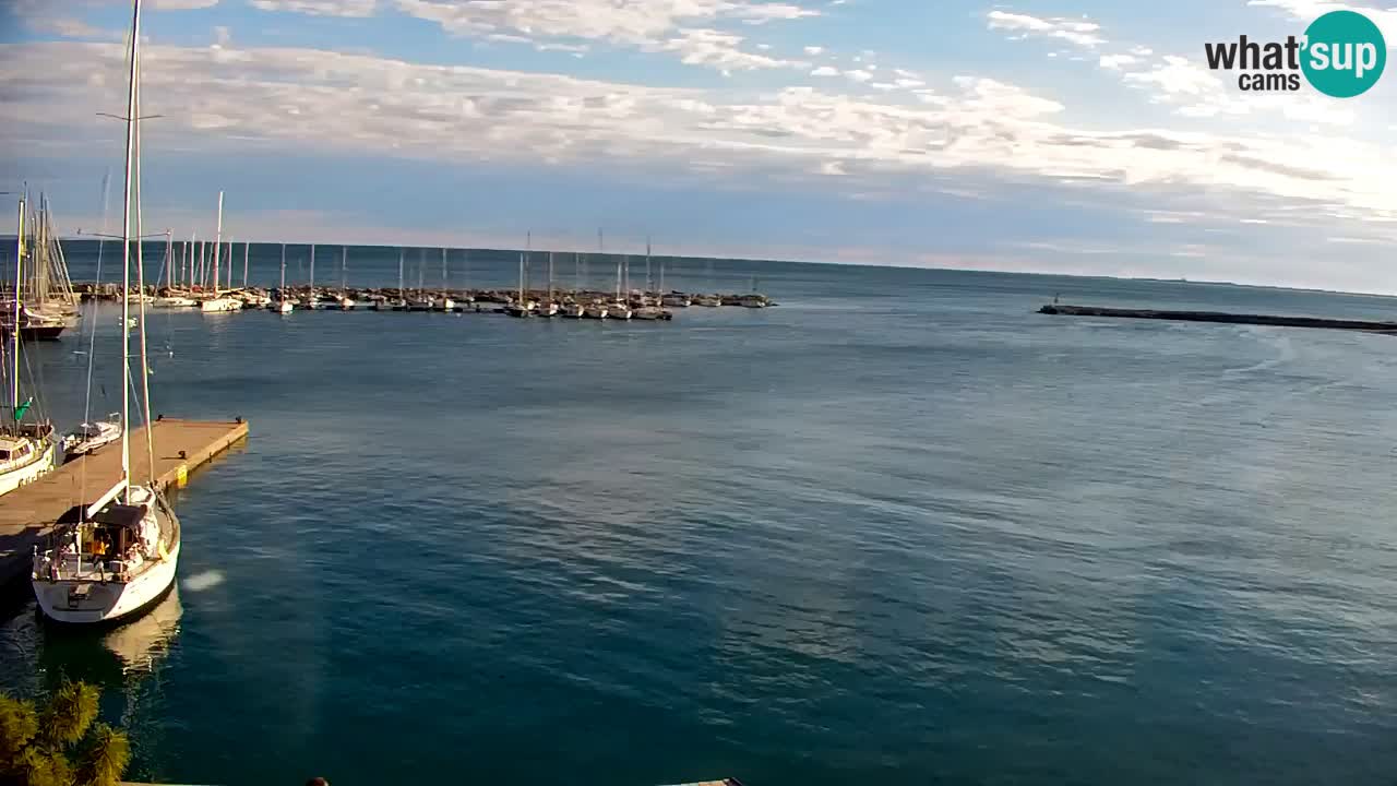 Webcam Sistiana – Blick auf Marina und Bucht