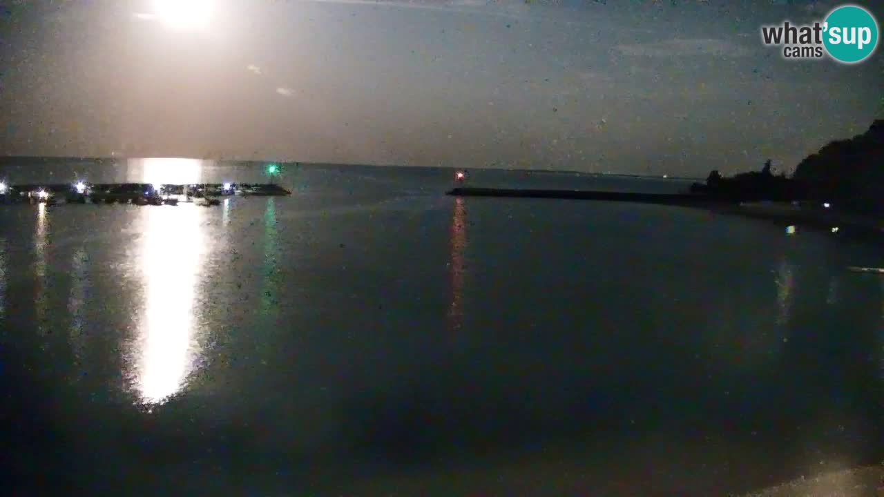 Webcam Sistiana – Vista sobre la marina y la bahía