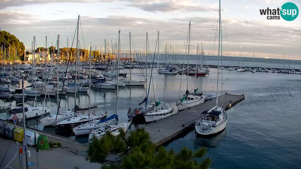 Webcam Sistiana – Pogled na marinu i zaljev