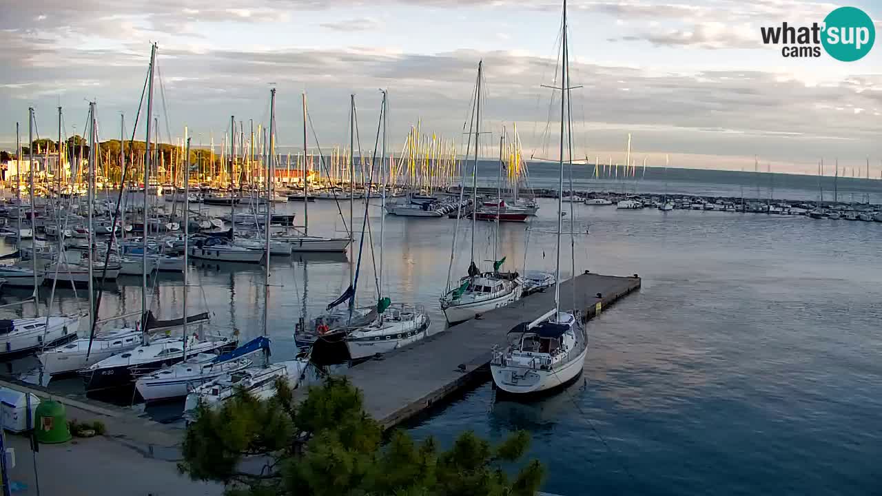 Webcam Sistiana – Blick auf Marina und Bucht