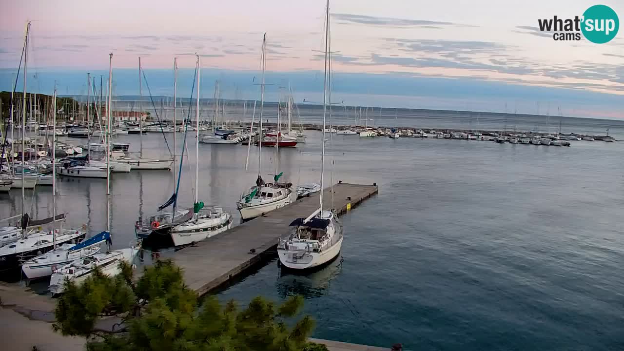 Webcam Sistiana – Blick auf Marina und Bucht