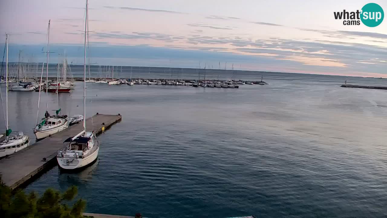 Webcam Sistiana – Vista sulla marina e sulla baia