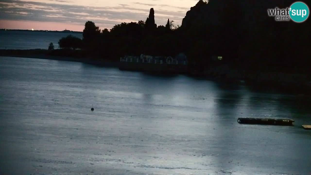 Webcam Sistiana – Pogled na marinu i zaljev