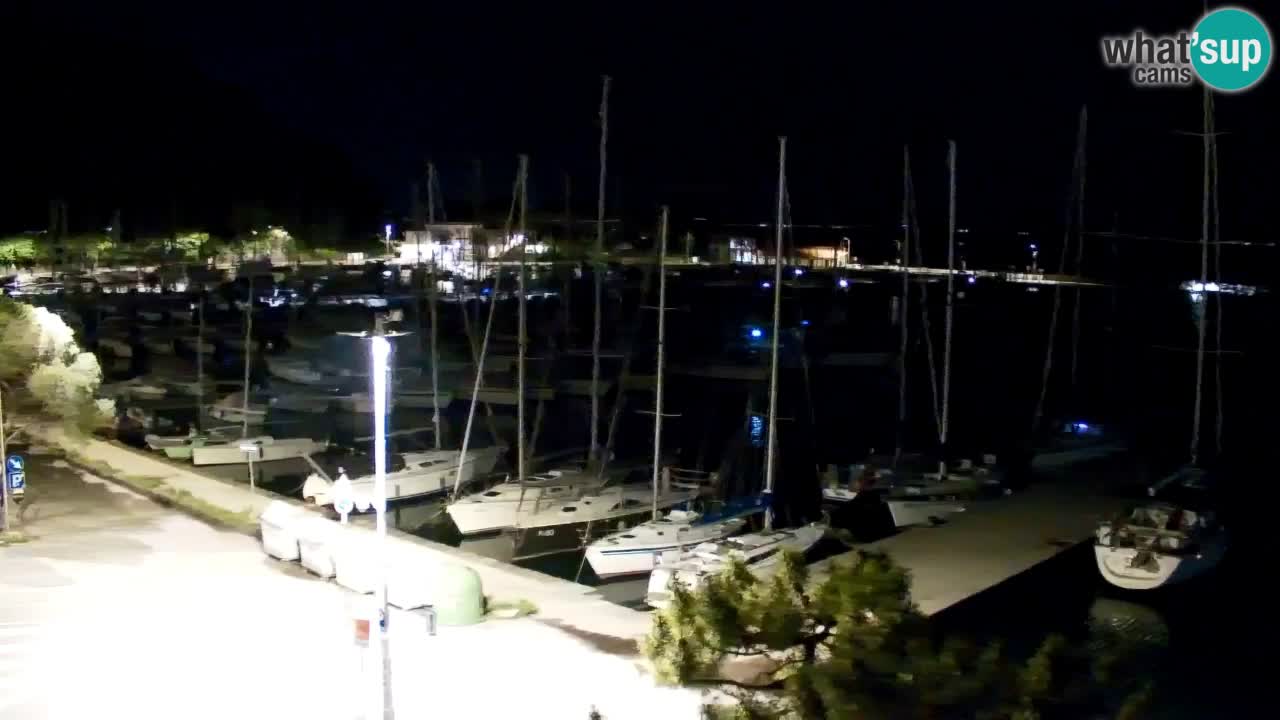 Webcam Sistiana – Blick auf Marina und Bucht