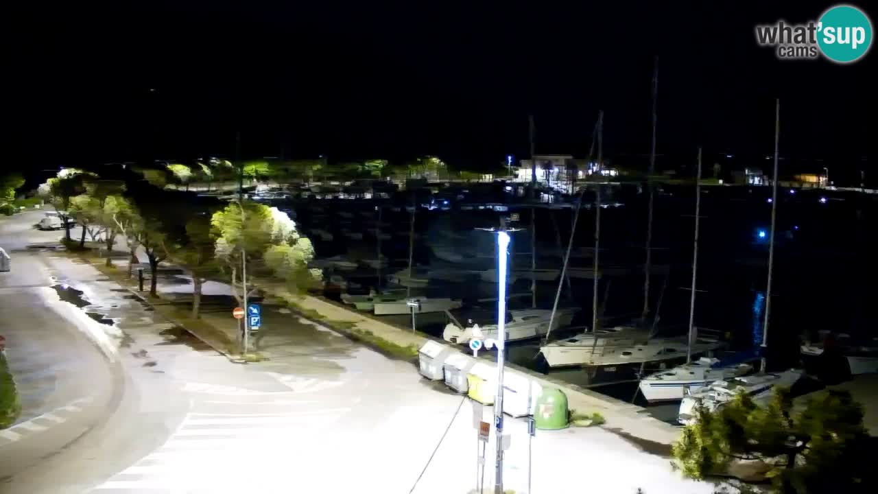 Webcam Sistiana – Blick auf Marina und Bucht