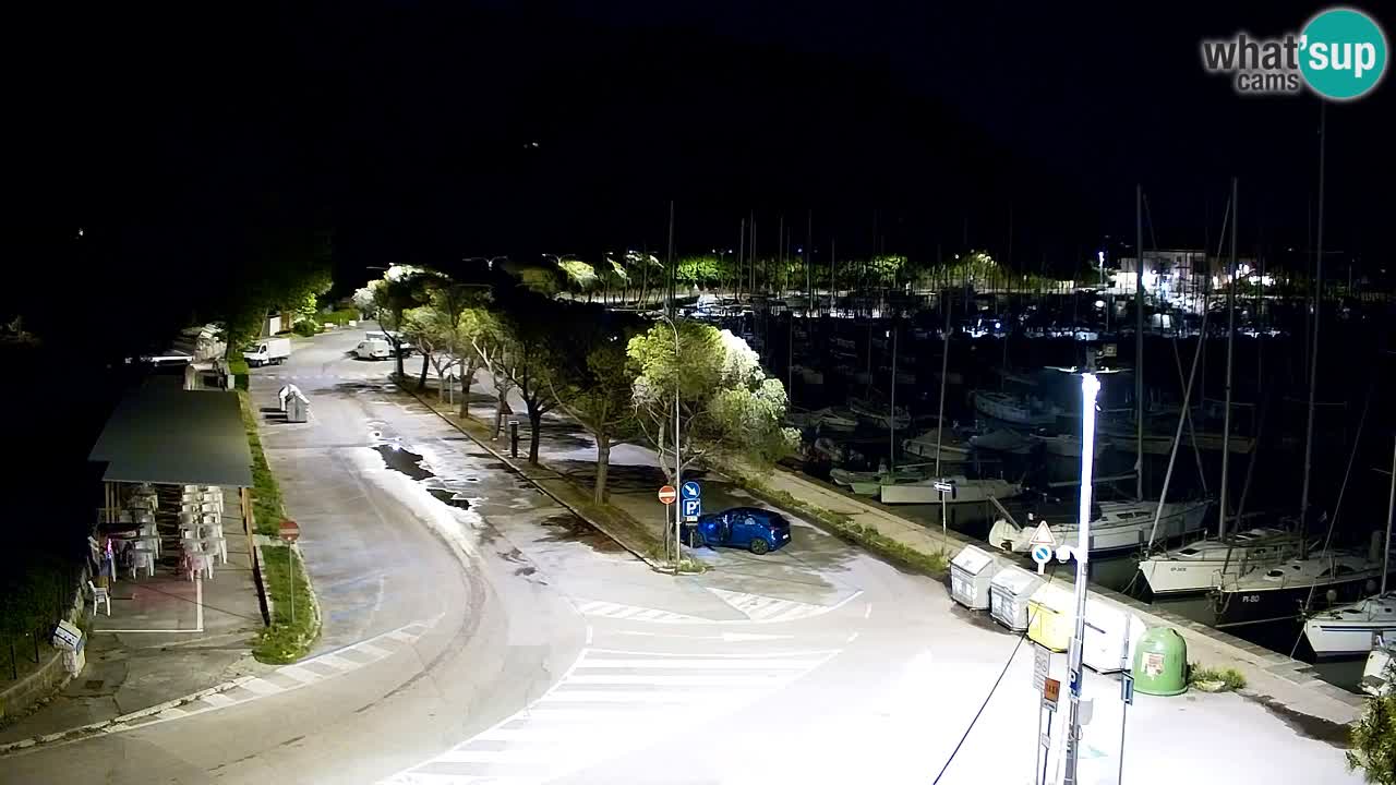 Webcam Sistiana – Vista sobre la marina y la bahía